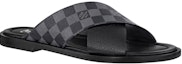 Order Louis Vuitton Selipar 'Hitam Kelabu' 1AAEVR