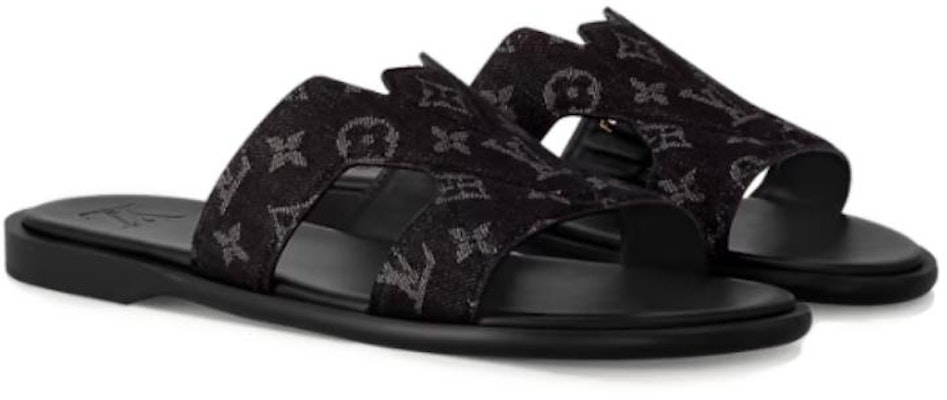 Louis Vuitton Selipar 'Kulit Hitam' 1AC69H Lookbook Louis Vuitton Selipar 'Kulit Hitam' 1AC69H