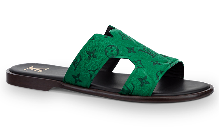 Shop Louis Vuitton Slide 'Green Fashion Comfort' 1AANDA