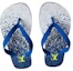 Shop Sandal Slide Louis Vuitton 'Biru Putih' 1A5Z9D