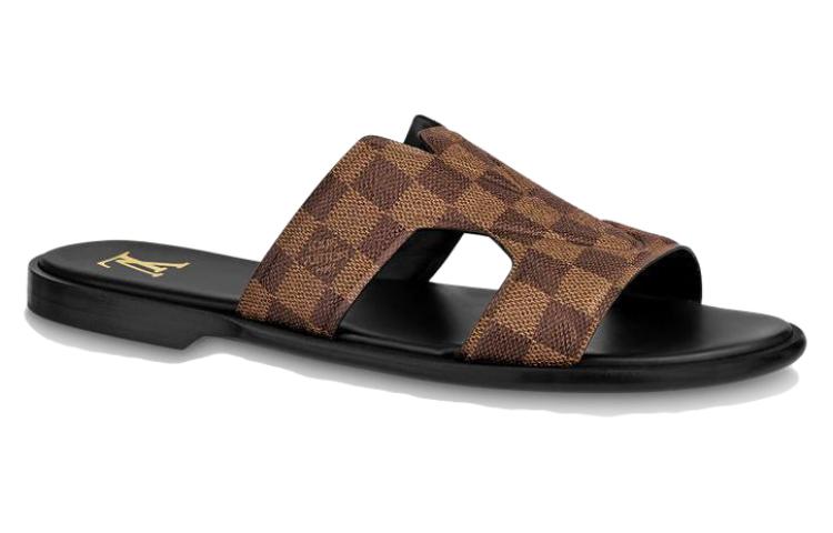 Order Louis Vuitton Slide Sandal 'Brown Calf Leather' 1AANBO