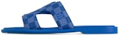 Sandal Louis Vuitton Gelongsor 'Biru Laut' 1AC5E8