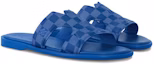 Order Sandal Louis Vuitton Gelongsor 'Biru Laut' 1AC5E8