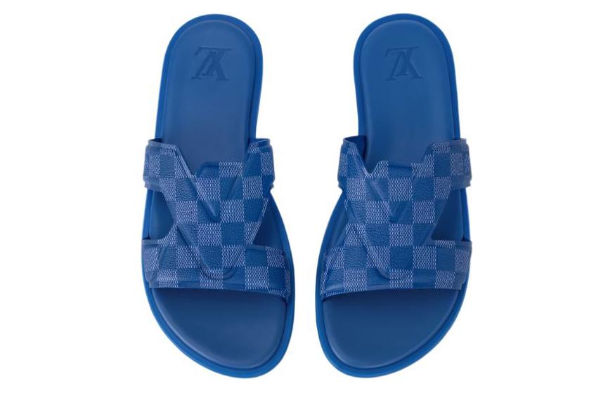 Lookbook Louis Vuitton Slide Sandal 'Sea Blue' 1AC5E8