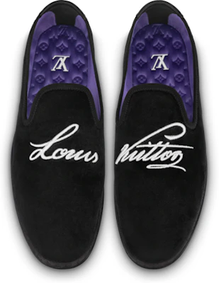 Louis Vuitton Slip-On 'Negro' 1ABN29 Shop Louis Vuitton Slip-On 'Negro' 1ABN29