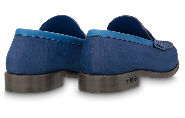 Lookbook Louis Vuitton Slip-On 'Blue Leather' 1ABNFL