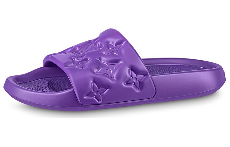 Buy ルイ・ヴィトン 紫ファッションスリッポン 1AA5O0