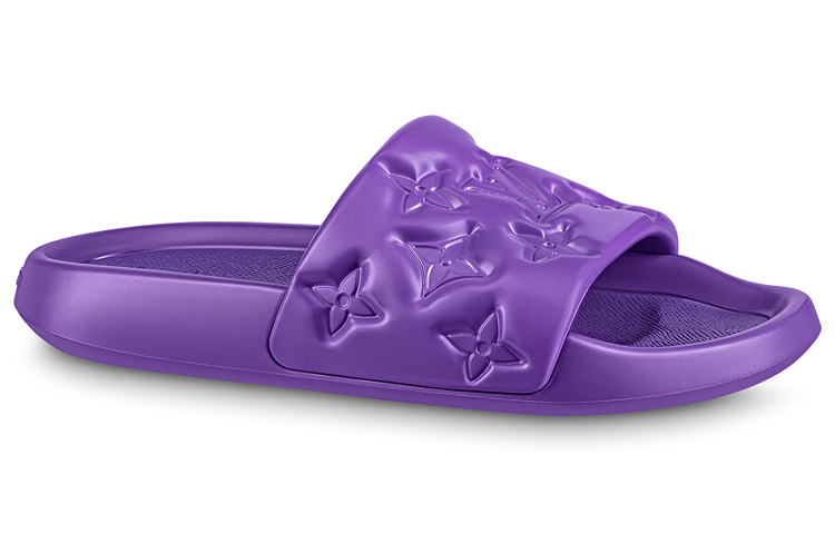 Order ルイ・ヴィトン 紫ファッションスリッポン 1AA5O0