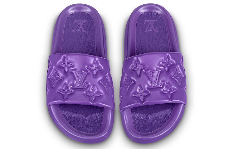 Lookbook ルイ・ヴィトン 紫ファッションスリッポン 1AA5O0
