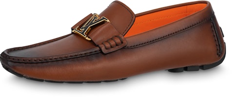 Louis Vuitton Slip-On 'Simplified Brown Leather' 1ABMNQ Louis Vuitton Slip-On 'Simplified Brown Leather' 1ABMNQ