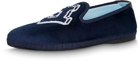 Louis Vuitton Slip-On Loafer 'Navy Blue' 1ABN3X Louis Vuitton Slip-On Loafer 'Navy Blue' 1ABN3X