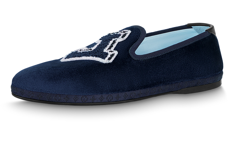 Louis Vuitton Slip-On Loafer 'Navy Blue' 1ABN3X