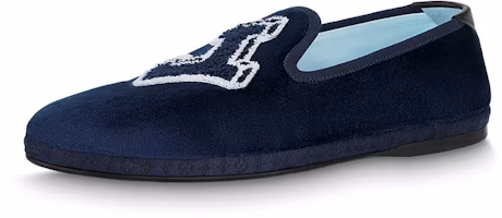Louis Vuitton Slip-On Loafer 'Navy Blue' 1ABN3X Louis Vuitton Slip-On Loafer 'Navy Blue' 1ABN3X