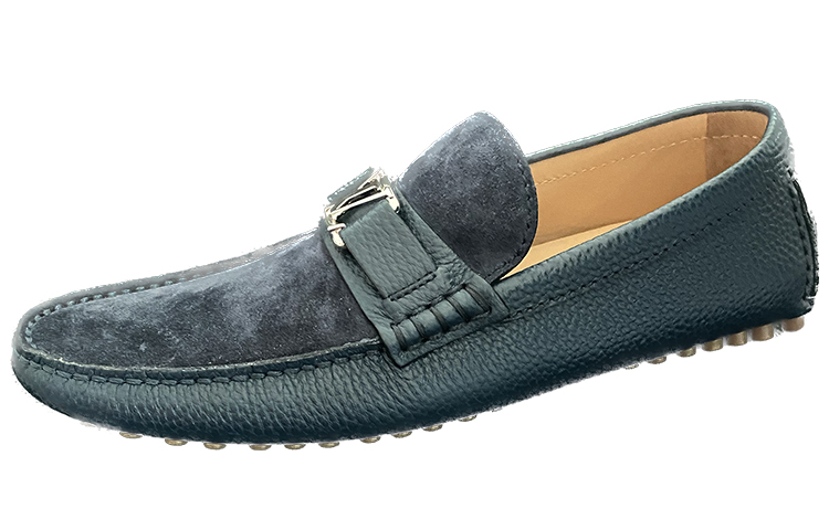 Louis Vuitton Slip-On Low-Top 'Blue Leather' 1A8JME