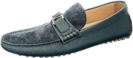Louis Vuitton Slip-On Low-Top 'Blue Leather' 1A8JME Louis Vuitton Slip-On Low-Top 'Blue Leather' 1A8JME