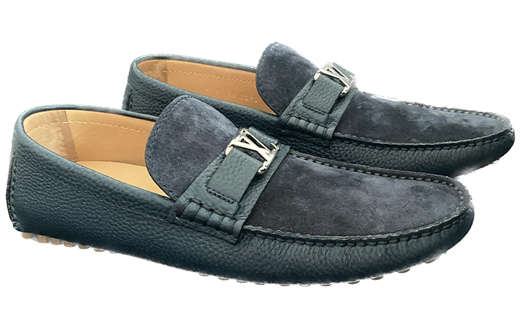 Order Louis Vuitton Slip-On Low-Top 'Blue Leather' 1A8JME