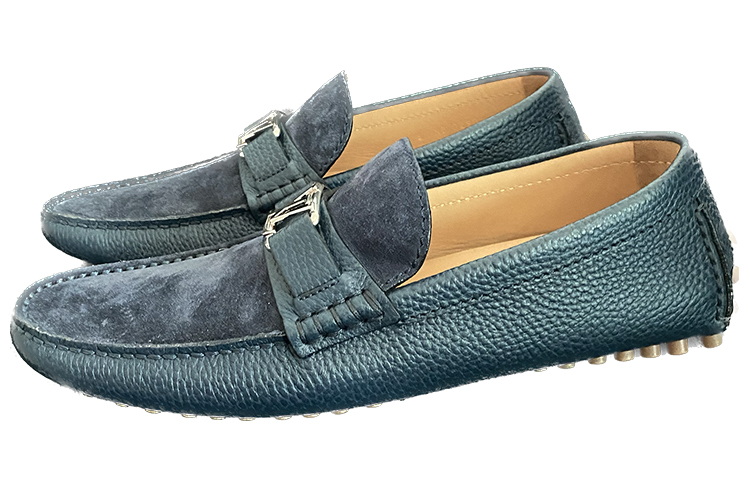 Lookbook Louis Vuitton Slip-On Low-Top 'Blue Leather' 1A8JME