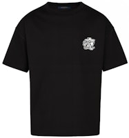LOUIS VUITTON Smoke Print Black Crewneck T-Shirt Edition 1A5PH LOUIS VUITTON Smoke Print Black Crewneck T-Shirt Edition 1A5PH