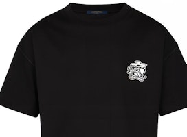 路易威登煙燻印花黑色圓領T恤特別版 1A5PH Sizing 路易威登煙燻印花黑色圓領T恤特別版 1A5PH