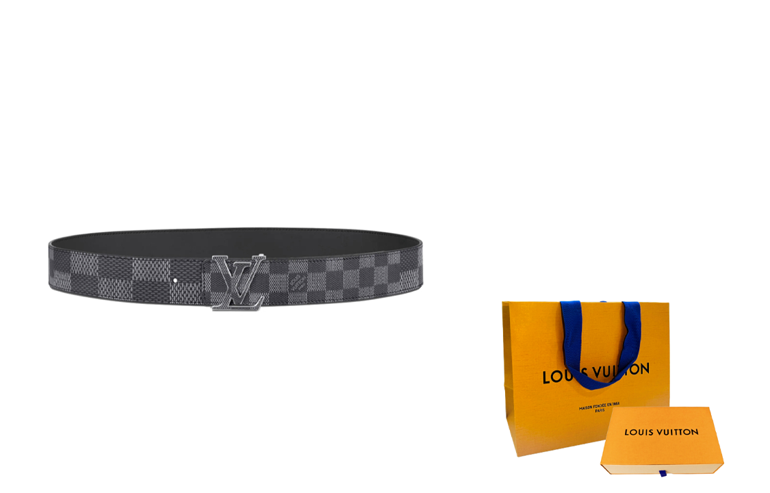 Louis Vuitton Smooth Buckle Belt 4cm Width with Original Box M0340 圖 8
