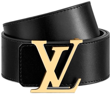 LOUIS VUITTON Smooth Buckle Leather Belt Unisex Black 4cm Width. M0566 Lookbook LOUIS VUITTON Smooth Buckle Leather Belt Unisex Black 4cm Width. M0566