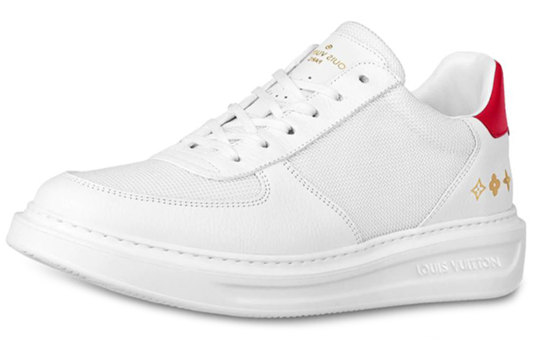 Louis Vuitton Sneaker White 'Beverly Hills Red Tail' 1A5XLQ