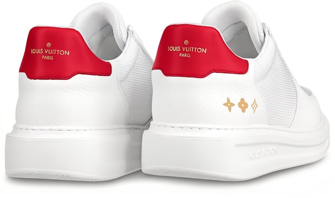 Louis Vuitton Sneaker White 'Beverly Hills Red Tail' 1A5XLQ Lookbook Louis Vuitton Sneaker White 'Beverly Hills Red Tail' 1A5XLQ