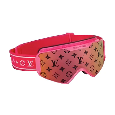 Louis Vuitton Snow Blind Unisex Logo Print Ski Goggles - Trendy Fashion Eyewear Z1743E