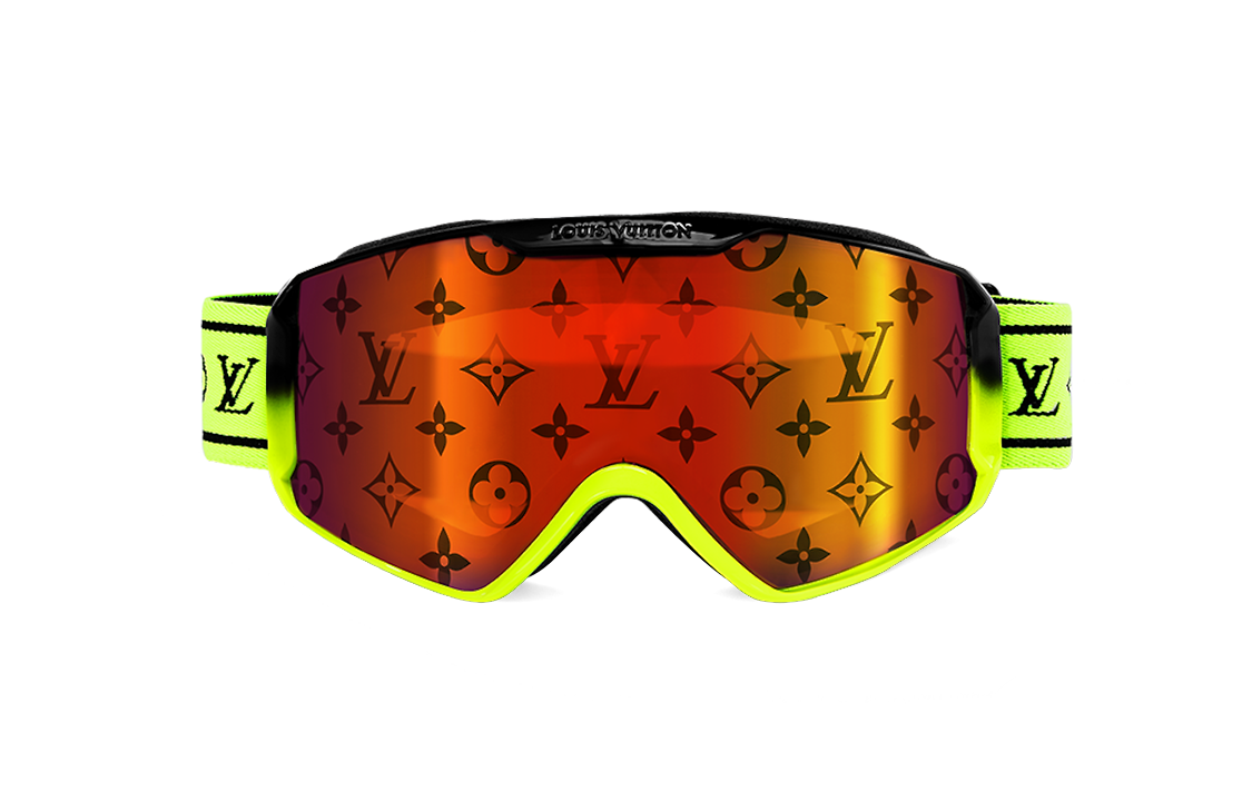 LOUIS VUITTON Snow Unisex Anti-Fog UV Protection Ski Goggles - All-Weather Durable Z2033E