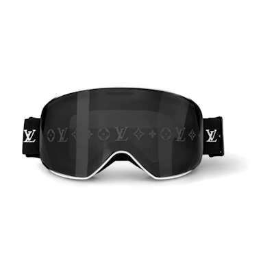 LOUIS VUITTON Snowfall Black Unisex Anti-Fog UV Protection Ski Goggles Z2066U