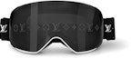 Order ルイヴィトン スノーフォール ブラック ユニセックス UV防止スキーゴーグル Z2066U