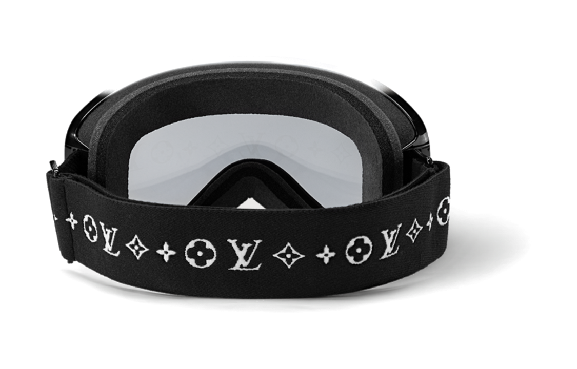 Shop ルイヴィトン スノーフォール ブラック ユニセックス UV防止スキーゴーグル Z2066U