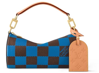 Louis Vuitton Soft Polochon PM Damier Pop Biru Buy Louis Vuitton Soft Polochon PM Damier Pop Biru