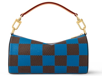 Louis Vuitton Soft Polochon PM Damier Pop Biru Order Louis Vuitton Soft Polochon PM Damier Pop Biru