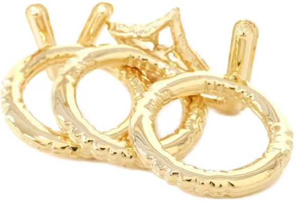 LOUIS VUITTON Solid Design Gold Ring MP2934GO Lookbook LOUIS VUITTON Solid Design Gold Ring MP2934GO