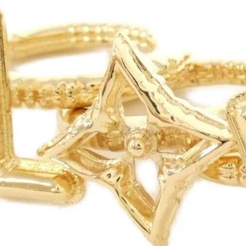 Shop LOUIS VUITTON Solid Design  Gold Ring MP2934GO