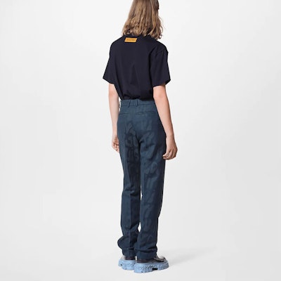 Camiseta Negra para Hombre Louis Vuitton Logo Sólido Cuello Redondo. 1AATS8 Shop Camiseta Negra para Hombre Louis Vuitton Logo Sólido Cuello Redondo. 1AATS8