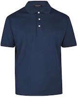 Louis Vuitton Solid Navy Casual Polo Shirt 1A1S8Q Louis Vuitton Solid Navy Casual Polo Shirt 1A1S8Q
