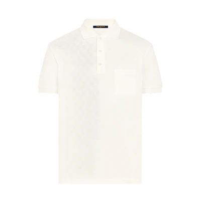 LOUIS VUITTON Solid Pocket Casual Polo Shirt 1A7XDQ