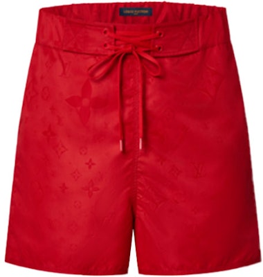 LOUIS VUITTON Pantalones Cortos de Natación Rojos con Bolsillo y Cordón. 1A9GBA Order LOUIS VUITTON Pantalones Cortos de Natación Rojos con Bolsillo y Cordón. 1A9GBA