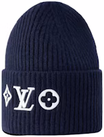 Order LOUIS VUITTON 純羊毛海軍藍針織帽 情侶款男女通用 M94852