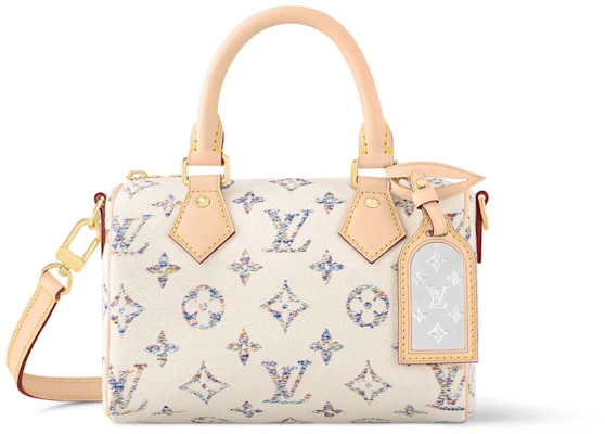 Louis Vuitton Speedy 20 Multicolor Beige wanita beg tangan mewah. Buy Louis Vuitton Speedy 20 Multicolor Beige wanita beg tangan mewah.