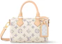 Buy Louis Vuitton Speedy 20 Multicolor Beige wanita beg tangan mewah.