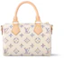 Order Louis Vuitton Speedy 20 Multicolor Beige wanita beg tangan mewah.