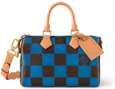 路易威登Speedy 25 Bandoulière格紋流行藍手袋 Buy 路易威登Speedy 25 Bandoulière格紋流行藍手袋