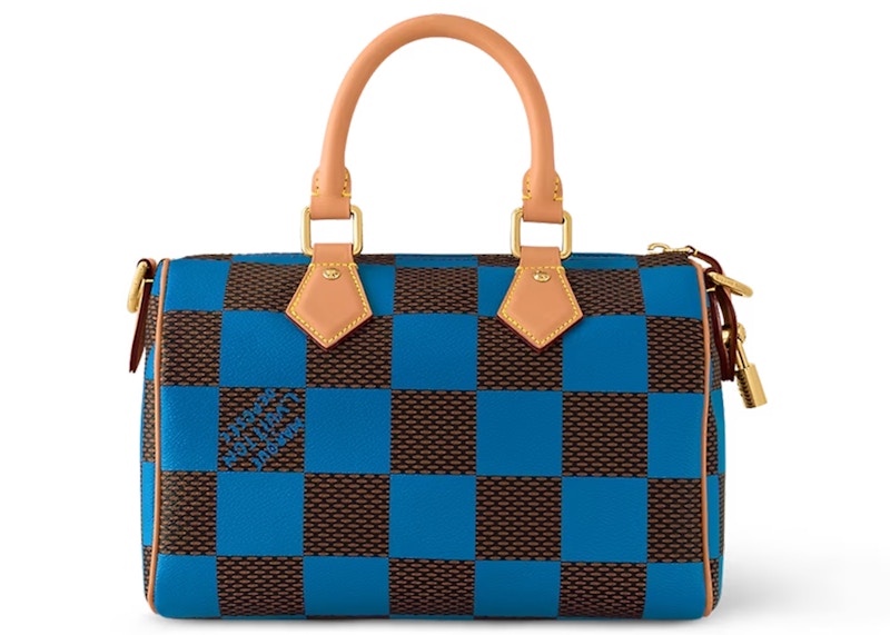 Order 루이비통 스피디 25 반둘리에 다미에 팝 블루 
