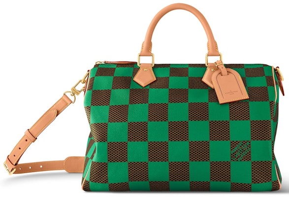 Louis Vuitton Speedy 40 Bandoulière Damier Pop Green Buy Louis Vuitton Speedy 40 Bandoulière Damier Pop Green