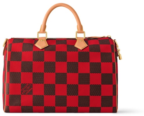 Louis Vuitton Speedy 40 Bandoulière Damier Pop Red Order Louis Vuitton Speedy 40 Bandoulière Damier Pop Red