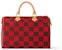 Louis Vuitton Speedy 40 Bandoulière Damier Pop Red