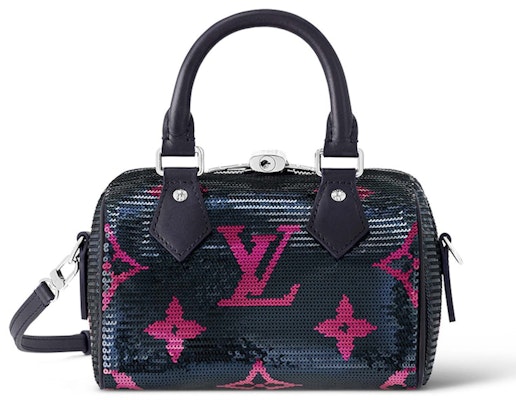Louis Vuitton Speedy Bandouliere 18 Navy Fuchsia Buy Louis Vuitton Speedy Bandouliere 18 Navy Fuchsia